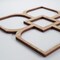 Ekena Millwork Small Olivia Decorative Fretwork Wood Wall Panels, Red Oak, 11 3/8"W x 11 3/8"H x 3/8"T WALW12X12X0375OLVRO - alternate 4